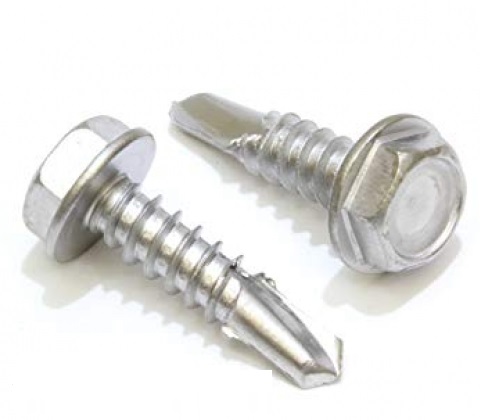 پیچ نوک مته ایی واشردار ایرانی 2*8 بسته 1000 عددی